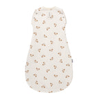 Baby Swaddle and Sleeping Bag 2.5 TOG – Beige / White