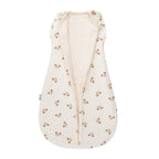 Baby Swaddle and Sleeping Bag 2.5 TOG – Beige / White