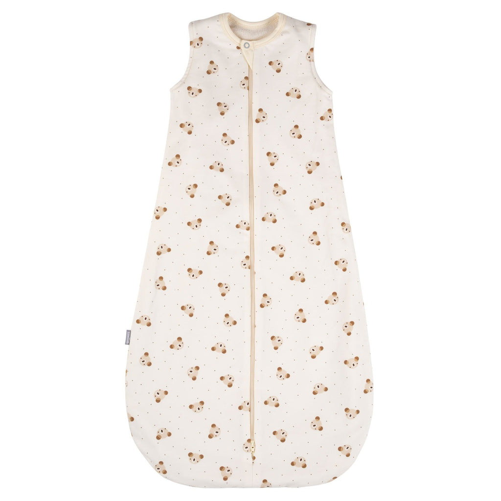 Baby Swaddle and Sleeping Bag 2.5 TOG – Beige / White, 6–24 Months