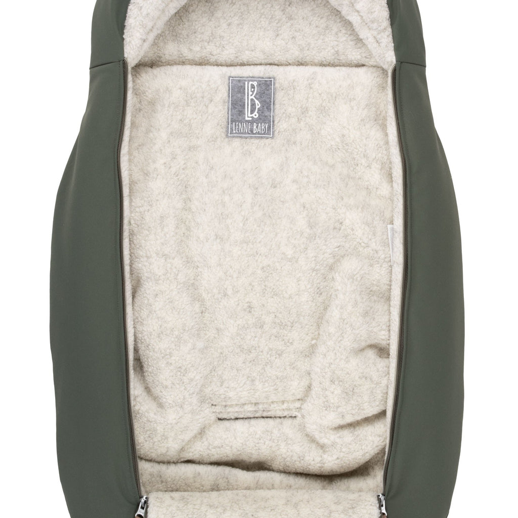 Baby Winter Footmuff – Khaki, One Size