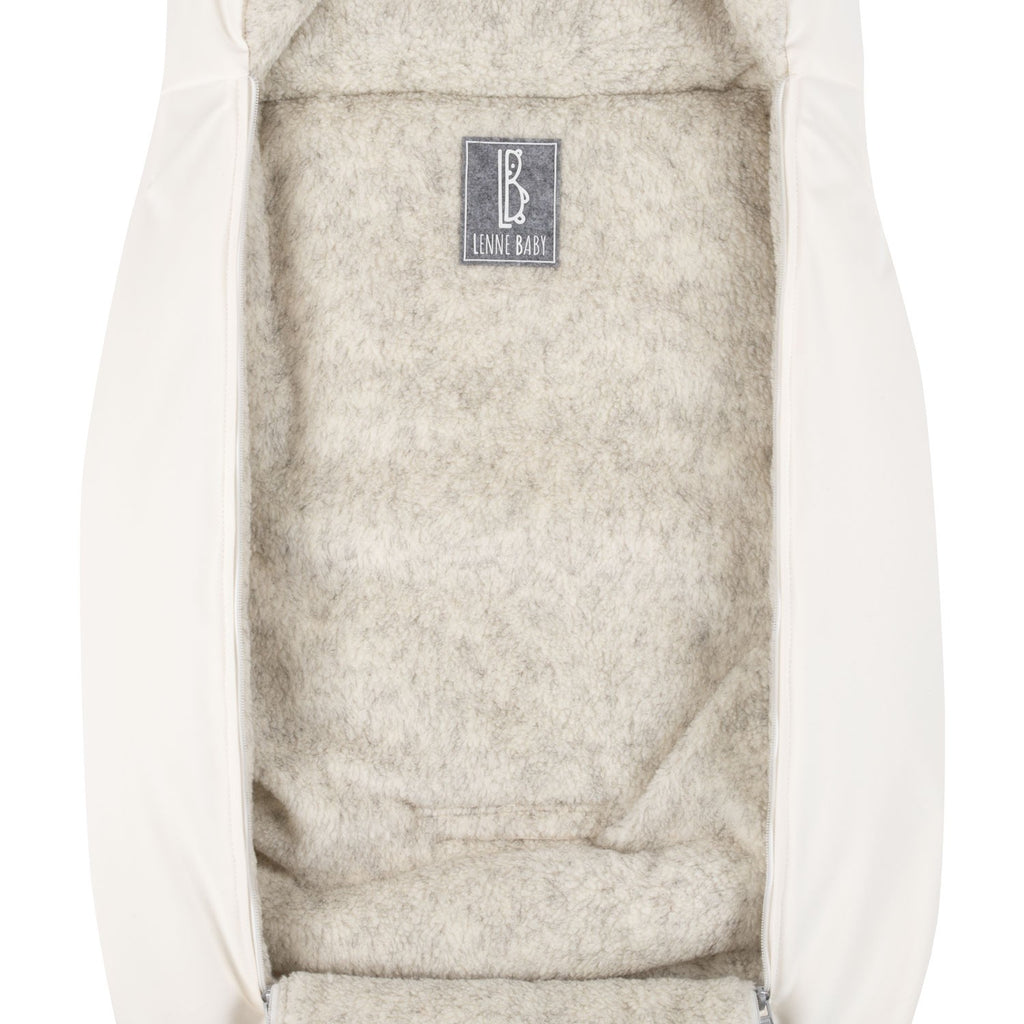 Baby Winter Footmuff – White, One Size