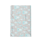 Blue Baby Blanket with Harness Slots