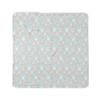 Blue Baby Blanket with Harness Slots