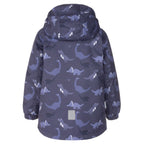Blue Dinosaur Print Boys’ Spring Parka