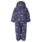 Blue Dinosaur Print Spring/Autumn Overall