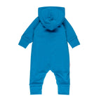 Cotton-Lined Merino Wool Baby Overall – Bright Blue
