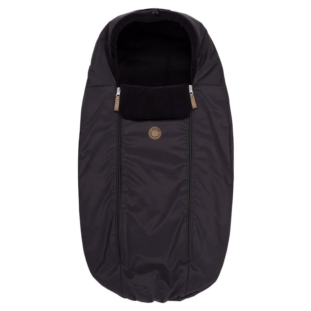 Down-Filled Baby Winter Footmuff – Black, One Size