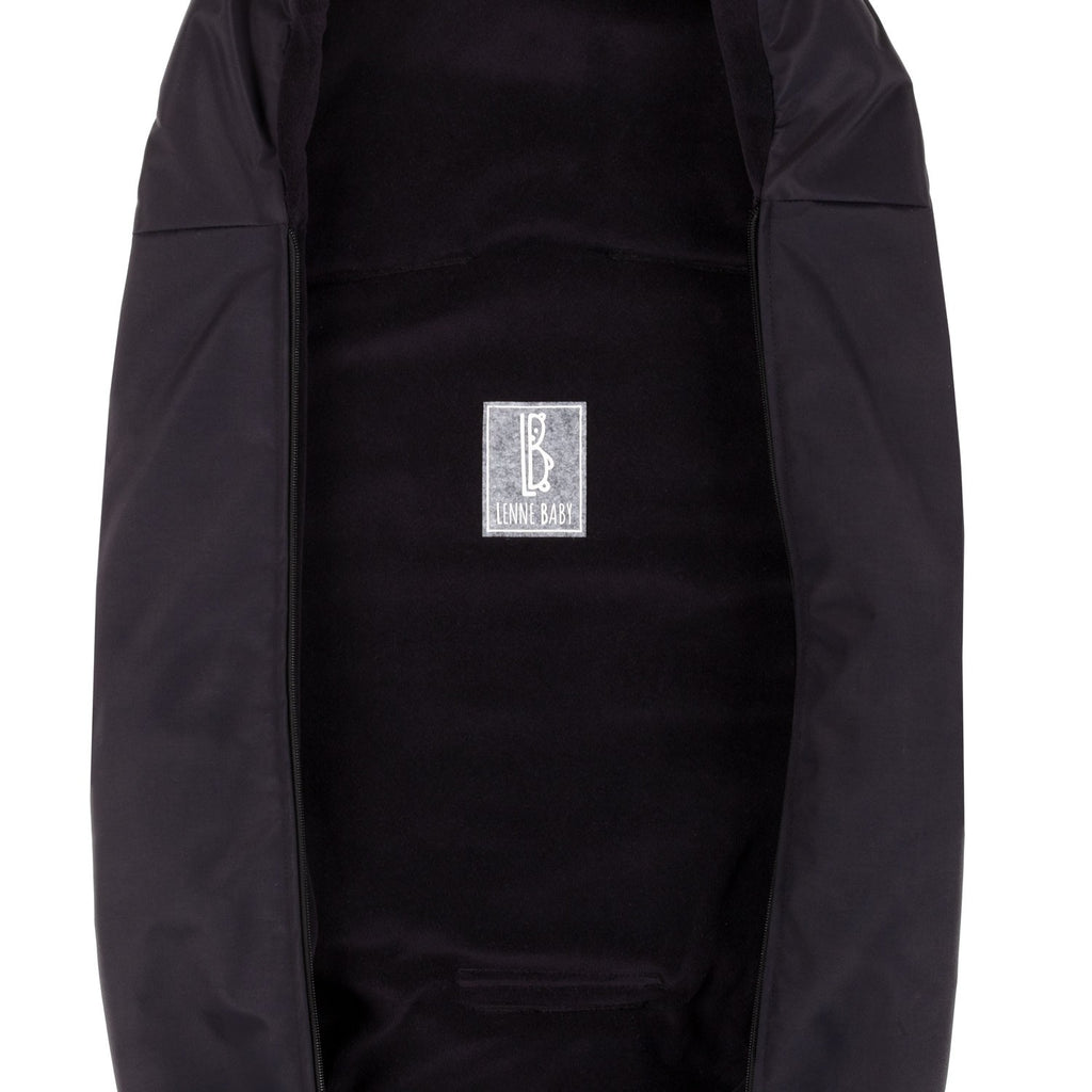 Down-Filled Baby Winter Footmuff – Black, One Size