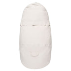 Down-Filled Baby Winter Footmuff – White / Beige, One Size