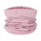 Dusty Pink Single-Layer Merino Wool Tube Scarf