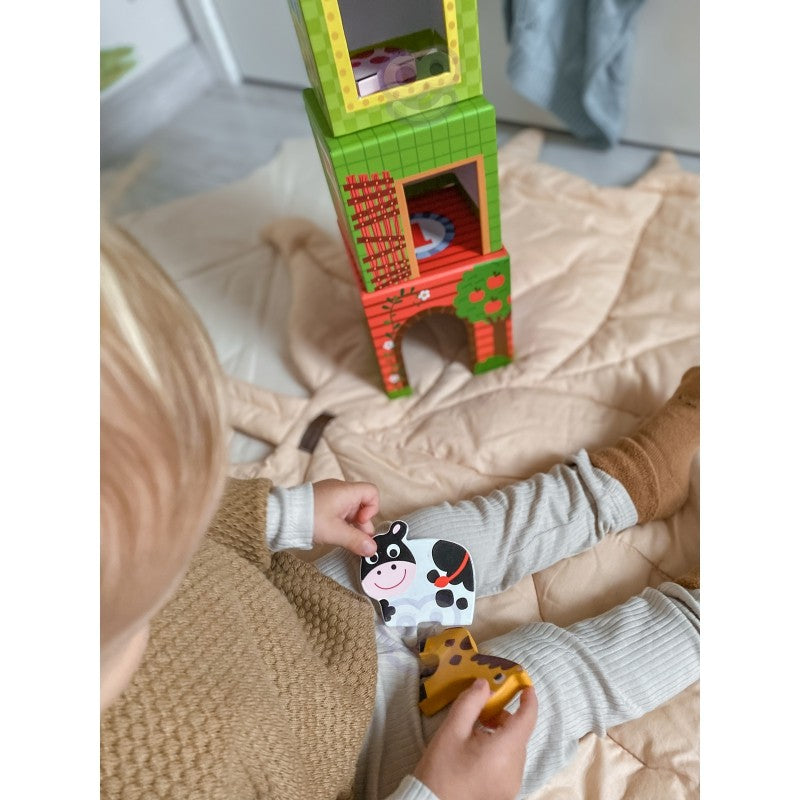 Farm in Boxes Cube Puzzle