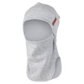 Grey Merino Wool-Lined Cotton Balaclava