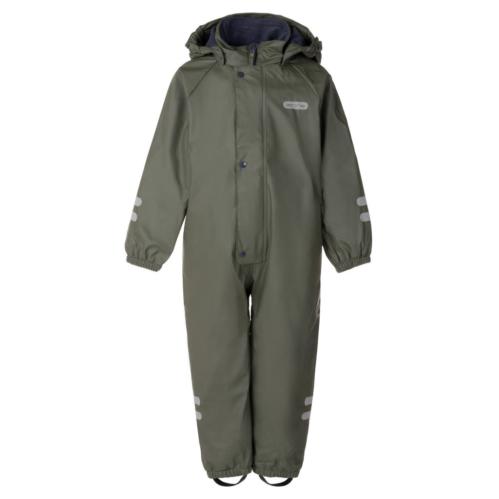 Kids’ Insulated Rain Suit – Green