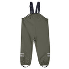 Kids’ Waterproof Rain Dungarees – Green