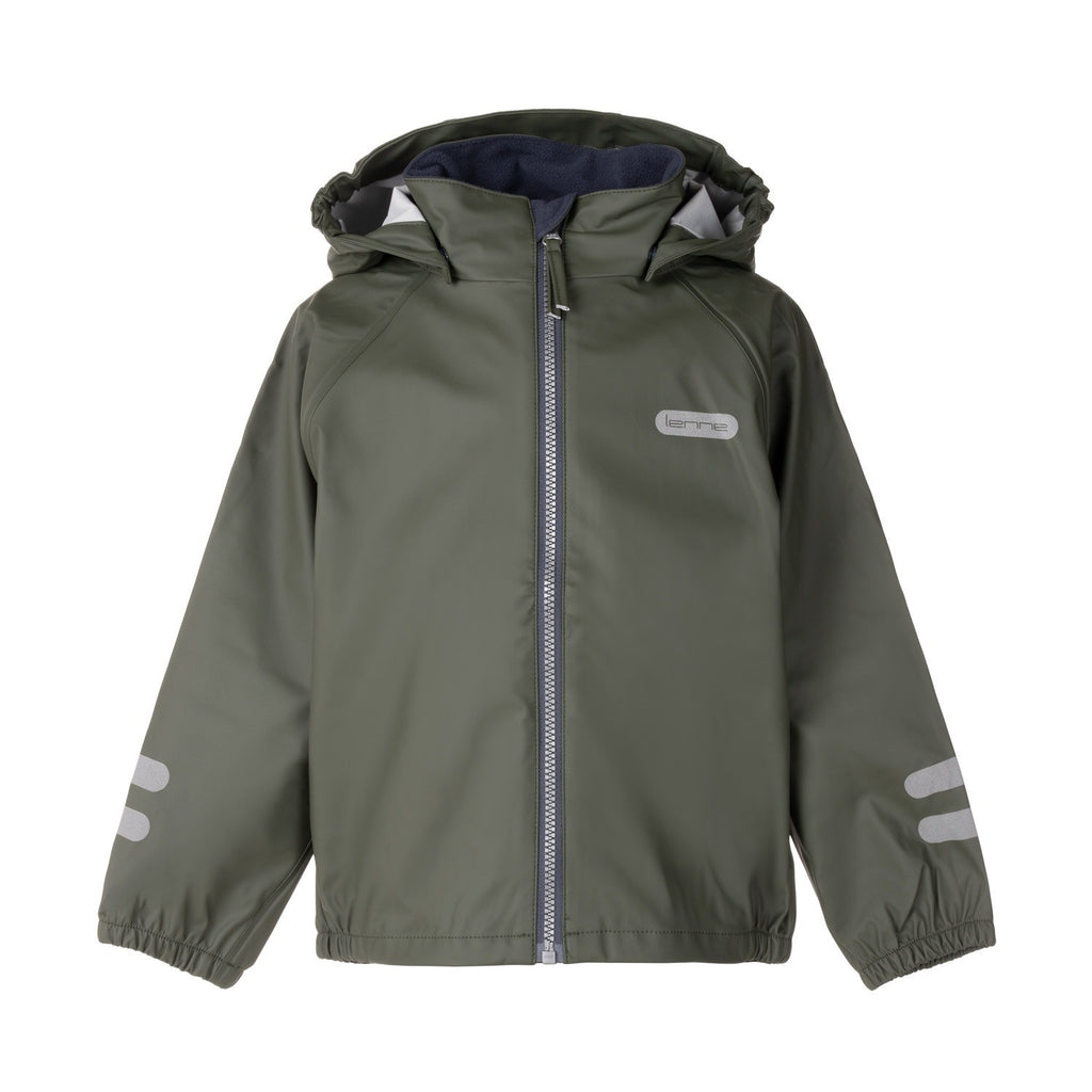 Kids’ Waterproof Rain Jacket – Green