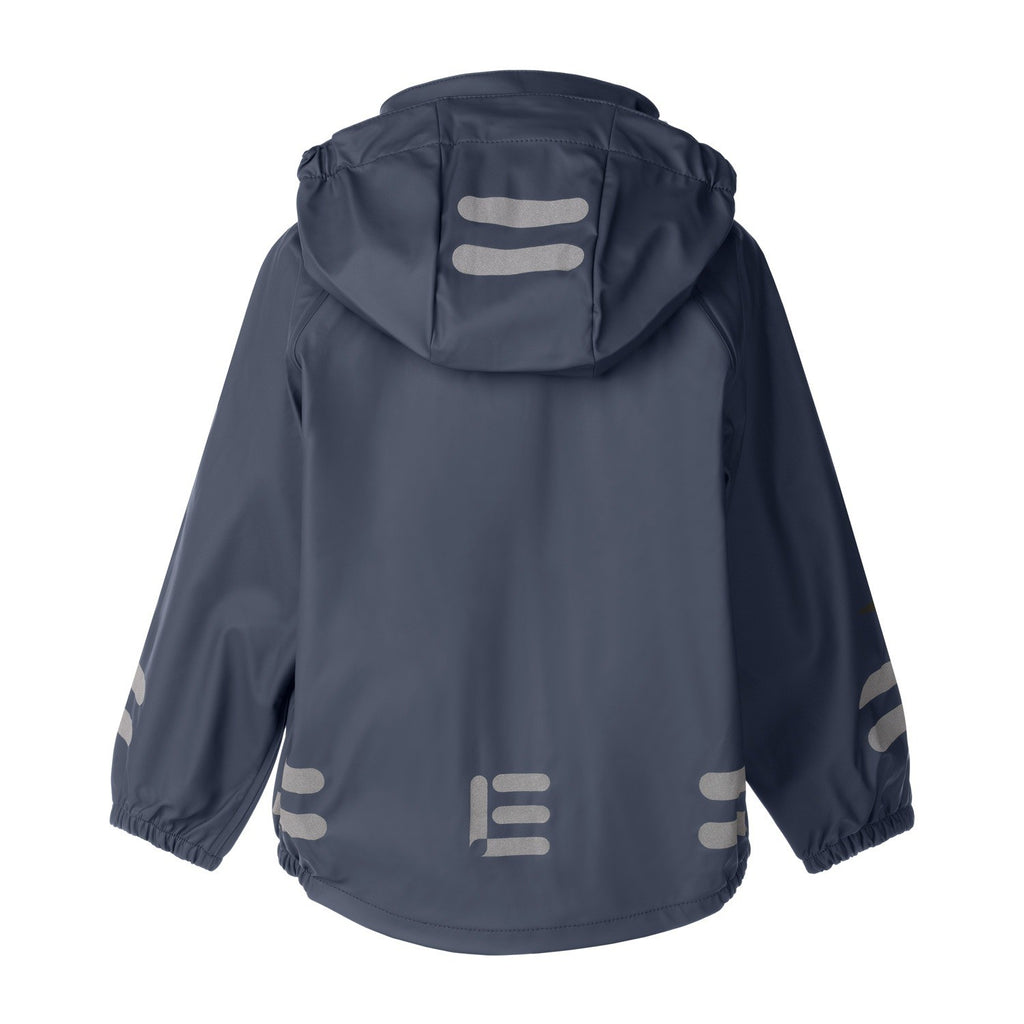 Kids’ Waterproof Rain Jacket – Navy Blue