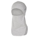 Light Grey Double-Layer Cotton Balaclava