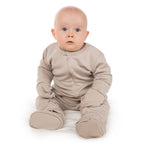 Merino Wool Baby Overall – Beige