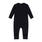 Merino Wool Baby Overall – Black
