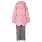 Pink and Gray Reflective Spring/Autumn Set