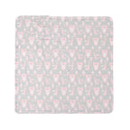 Pink Baby Blanket with Harness Slots