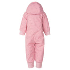 Pink Reflective Merino Wool-Lined Spring/Autumn Jumpsuit