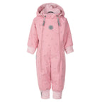 Pink Reflective Merino Wool-Lined Spring/Autumn Jumpsuit