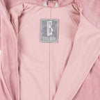 Pink Velvet Baby Overall with Merino Wool Lining