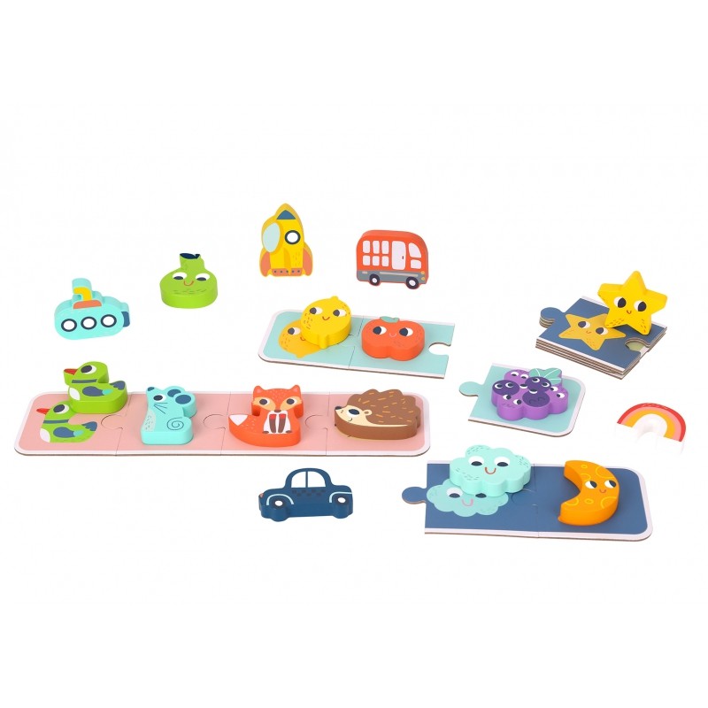 Sensory Puzzle Memory Shapes
