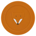 Silicone Snack Container with Lid - Mr. Fox