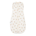 Baby Swaddle and Sleeping Bag 0.5 TOG – Beige / White