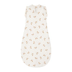 Baby Swaddle and Sleeping Bag 0.5 TOG – Beige / White