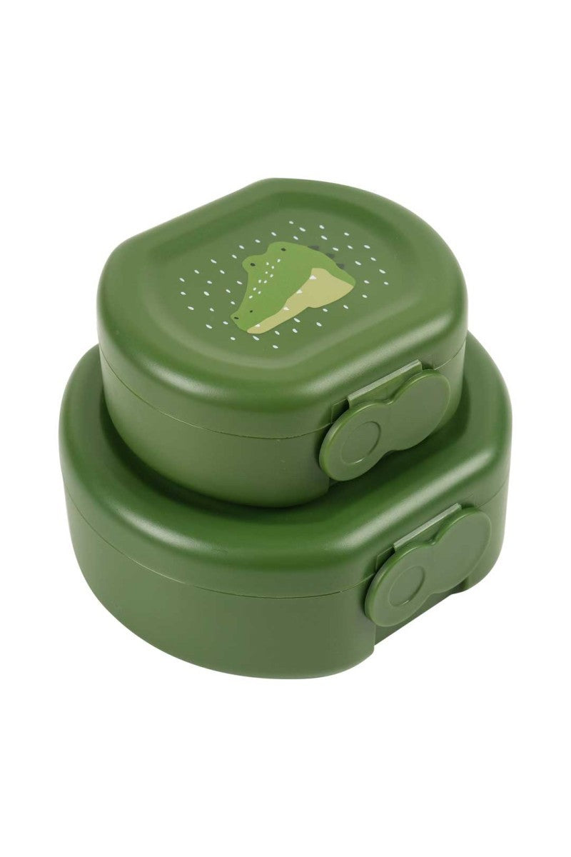 Snack Boxes with Clips, 2-Piece Set – Mr. Alligator