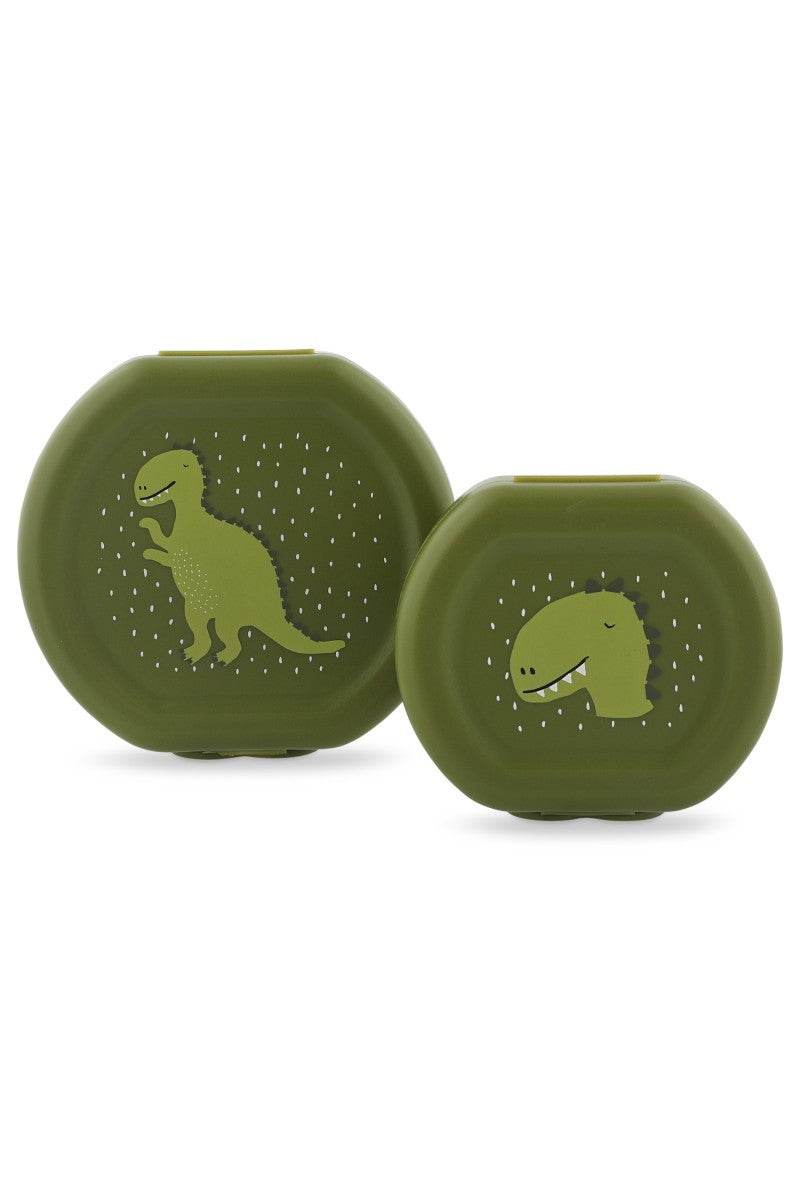 Snack Boxes with Clips, 2-Piece Set – Mr. Dino