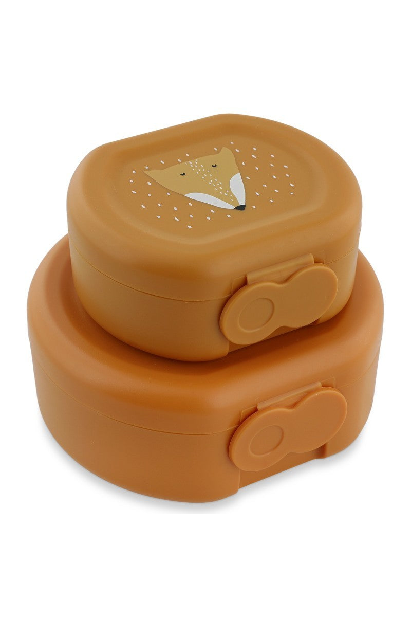 Snack Boxes with Clips, 2-Piece Set – Mr. Fox