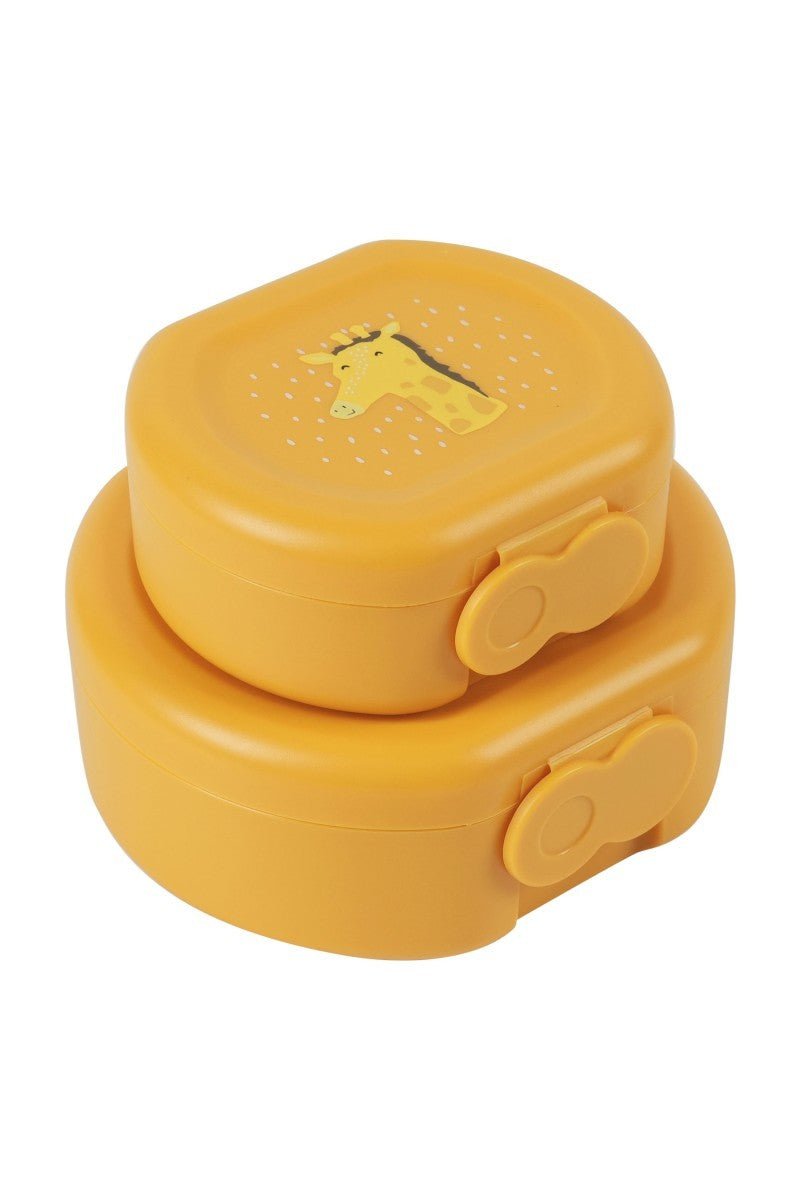 Snack Boxes with Clips, 2-Piece Set – Mr. Giraffe
