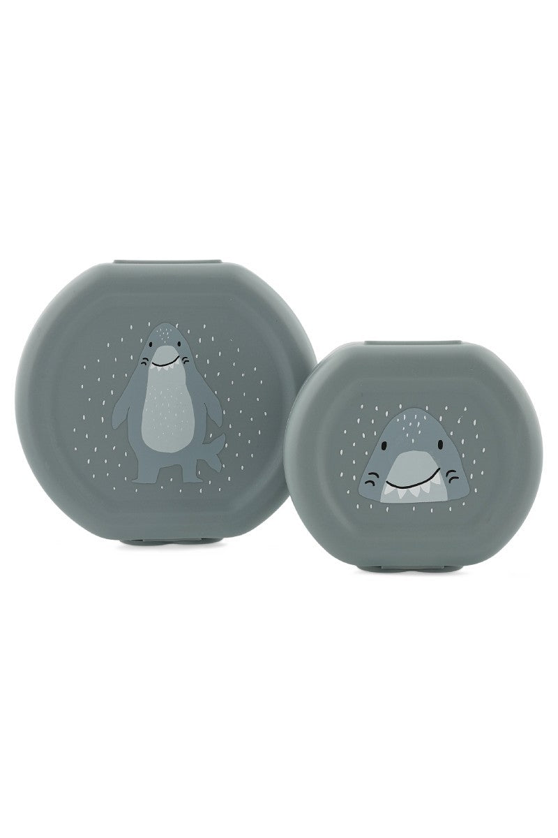 Snack Boxes with Clips, 2-Piece Set – Mr. Shark