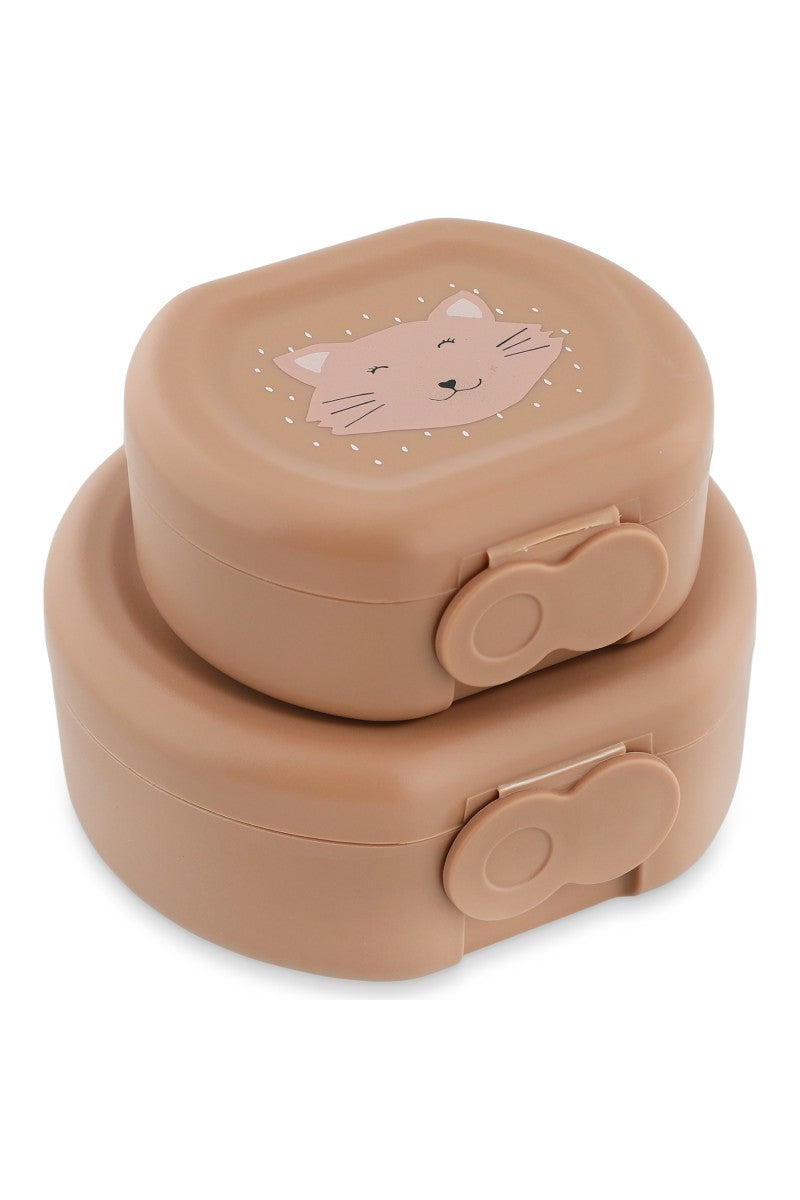 Snack Boxes with Clips, 2-Piece Set – Mrs. Cat