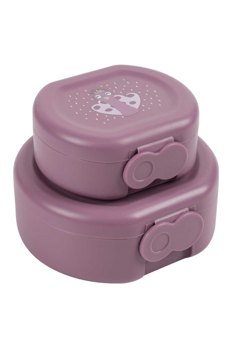 Snack Boxes with Clips, 2-Piece Set – Mrs. Peacock